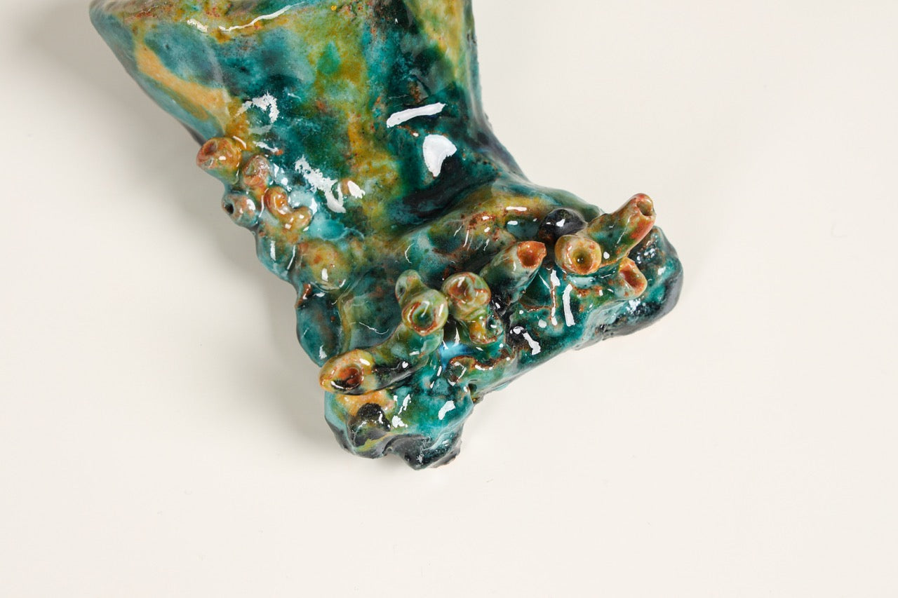 Ventotene Cutlery and Napkin holder in Ventotene Glaze
