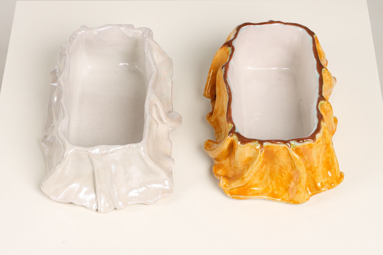 Marama Bowl in Amber Glaze