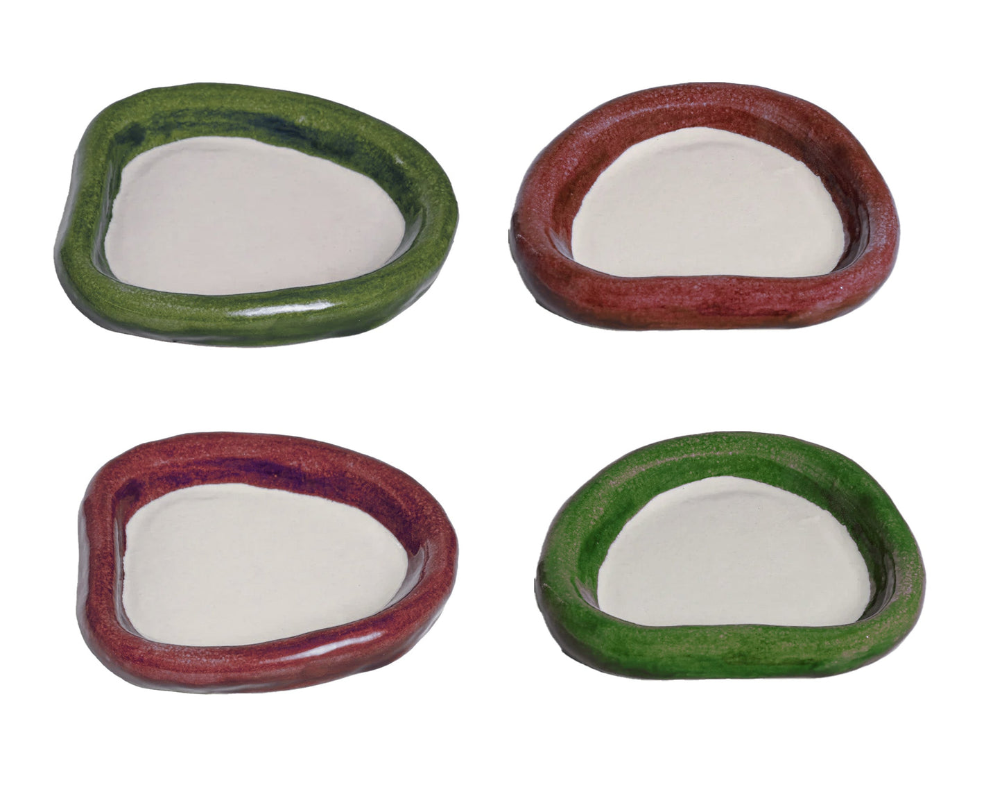 Virgo Plates Christmas Set of Four