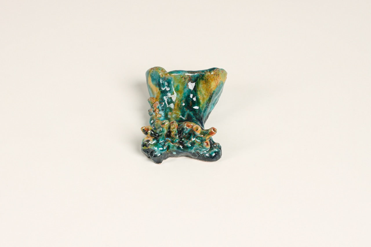 Ventotene Cutlery and Napkin holder in Ventotene Glaze