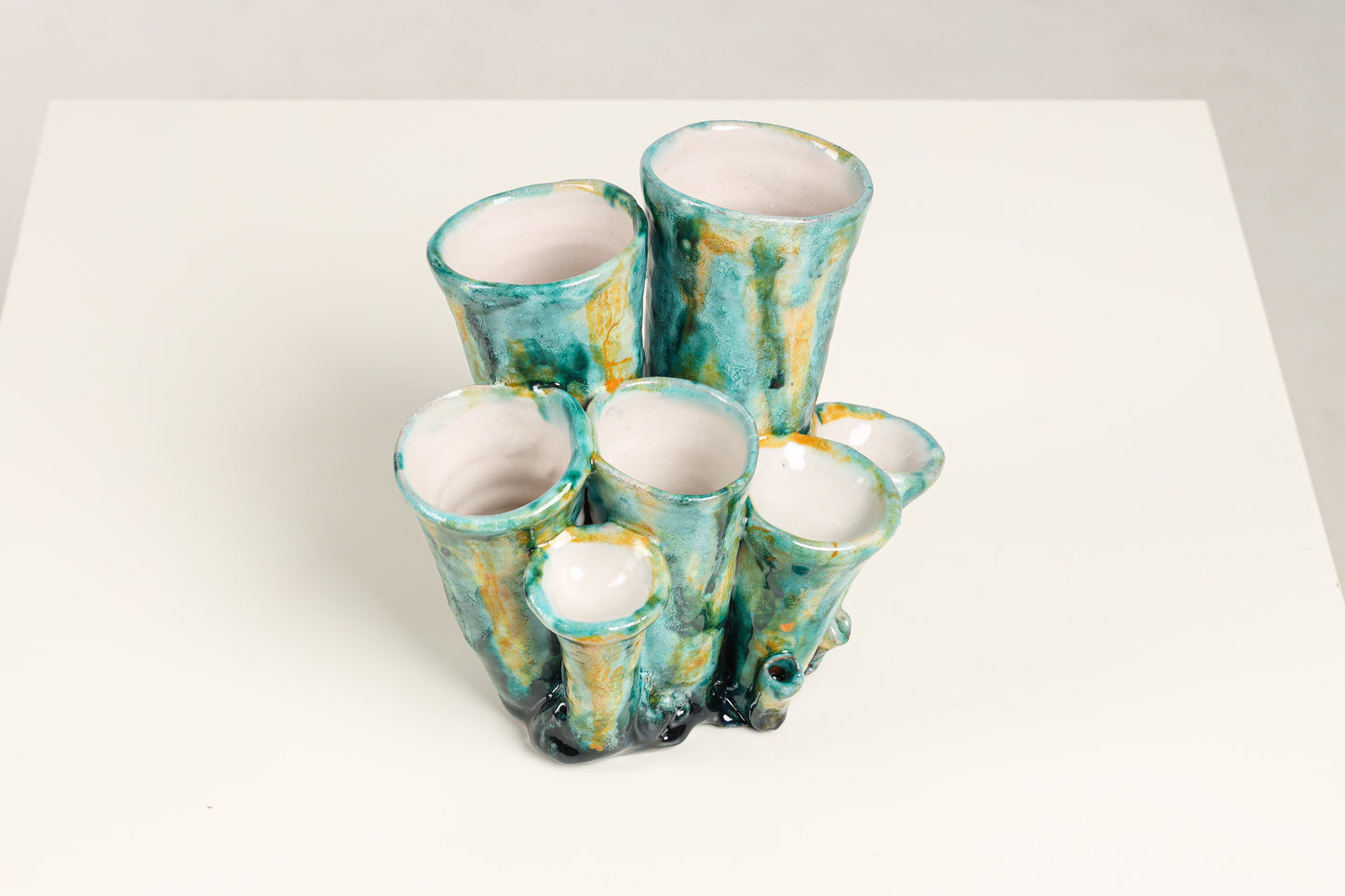 Corallo Aperitivo Grande in smalto Ventotene