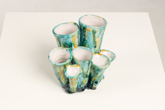 Corallo Large in Ventotene Glaze