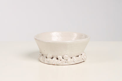 Alcide Bowl in Pearl Glaze