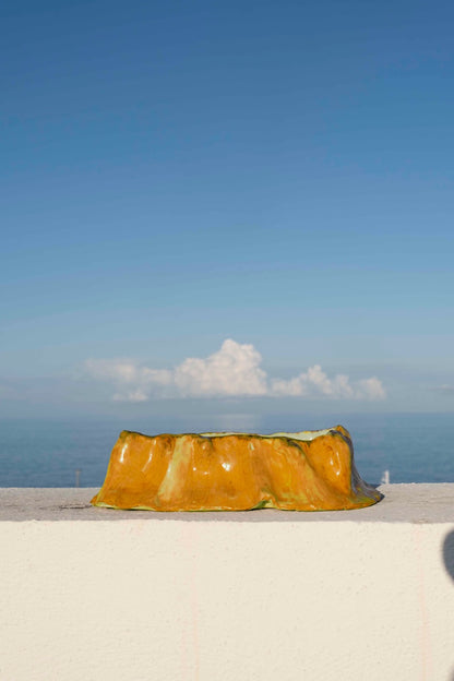 Marama Bowl in Amber Glaze