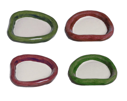 Virgo Plates Christmas Set of Four